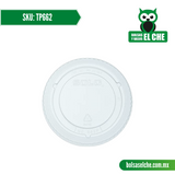 COD: TP662 - TAPA TRANSPARENTE LISA No. 662 - PAQUETE: 100 PZAS