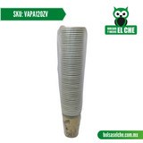 COD: VAPA12OZV - VASO DE PAPEL DE 12 ONZAS - BEBIDA FRIA O CALIENTE - COLOR VERDE - PAQUETE: 50 PZAS