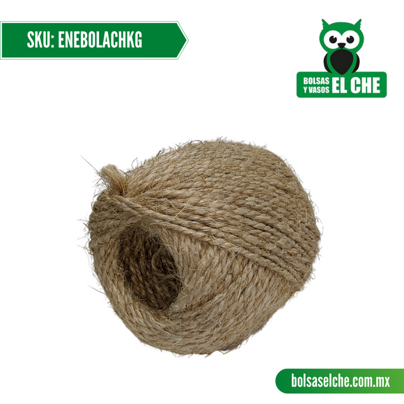 COD: ENEBOLACHKG - BOLA DE LAZO PARA AMARRE - DE HENEQUEN - CHICA - VENTA POR PIEZA