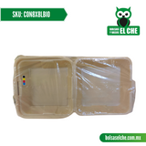 COD: CON8X8LBIO - CONTENEDOR MEDIDA 8X8 LISO BIODEGRADABLE MARCA REYMA