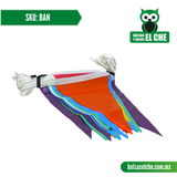 Codigo: BAN - Rollo de Banderitas de Colores -  50 Mtrs de Largo - Se vende por Pieza