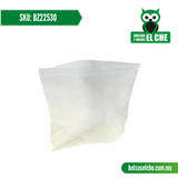 COD: BZ22530 - BOLSA CON ZIPPER 22.5 CM X 30 CM PAQ. 100 PIEZAS