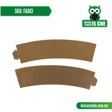 COD: FAJICI - FAJILLA Y/O CINTILLO PARA PROTECCION DE VASO CALIENTE - CARTON - CONTENIDO: 50 PZAS