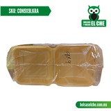 COD: CON9X9LKRA - CONTENEDOR BIODEGRADABLE LISO - MEDIDA 9CM X 9CM - CONVERMEX - PAQ. CON 50 PZAS.