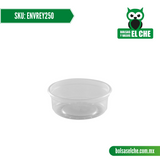 COD: ENVREY250 - ENVASE CAPACIDAD DE 1/4 LITRO ( 250ML ) PP - REYMA - PAQUETE: 25 PZAS