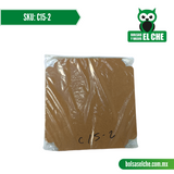 COD: C15-2 - CHAROLA - CARTON - COLOR CAFÉ No.2 MEDIDAS 10CM X 10CM X 5CM - PAQ. CON 25 PZAS