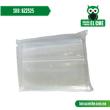 COD: BZ2525 - BOLSA CON ZIPPER 25 CM X 25 CM PAQ. 100 PIEZAS