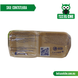 COD: CON7X7LKRA - CONTENEDOR BIODEGRADABLE LISO - MEDIDA 7CM X 7CM - MARCA CONVERMEX - PAQ. CON 50 PZS