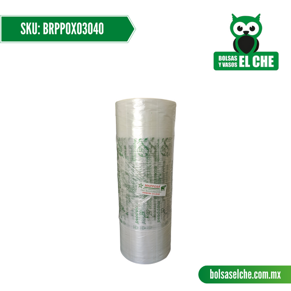 COD: BRPPOXO3040 - BOLSA ROLLO OXO BIODEGRADABLE DE 30CM X 40CM. VENTA POR PIEZA - APROX. 2.5 KG