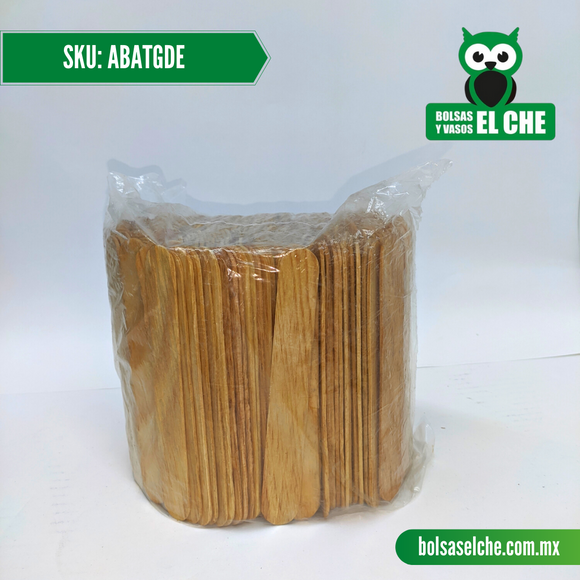 COD: ABATGDE - Abatelenguas de Madera Tamaño Grande - 1 KG